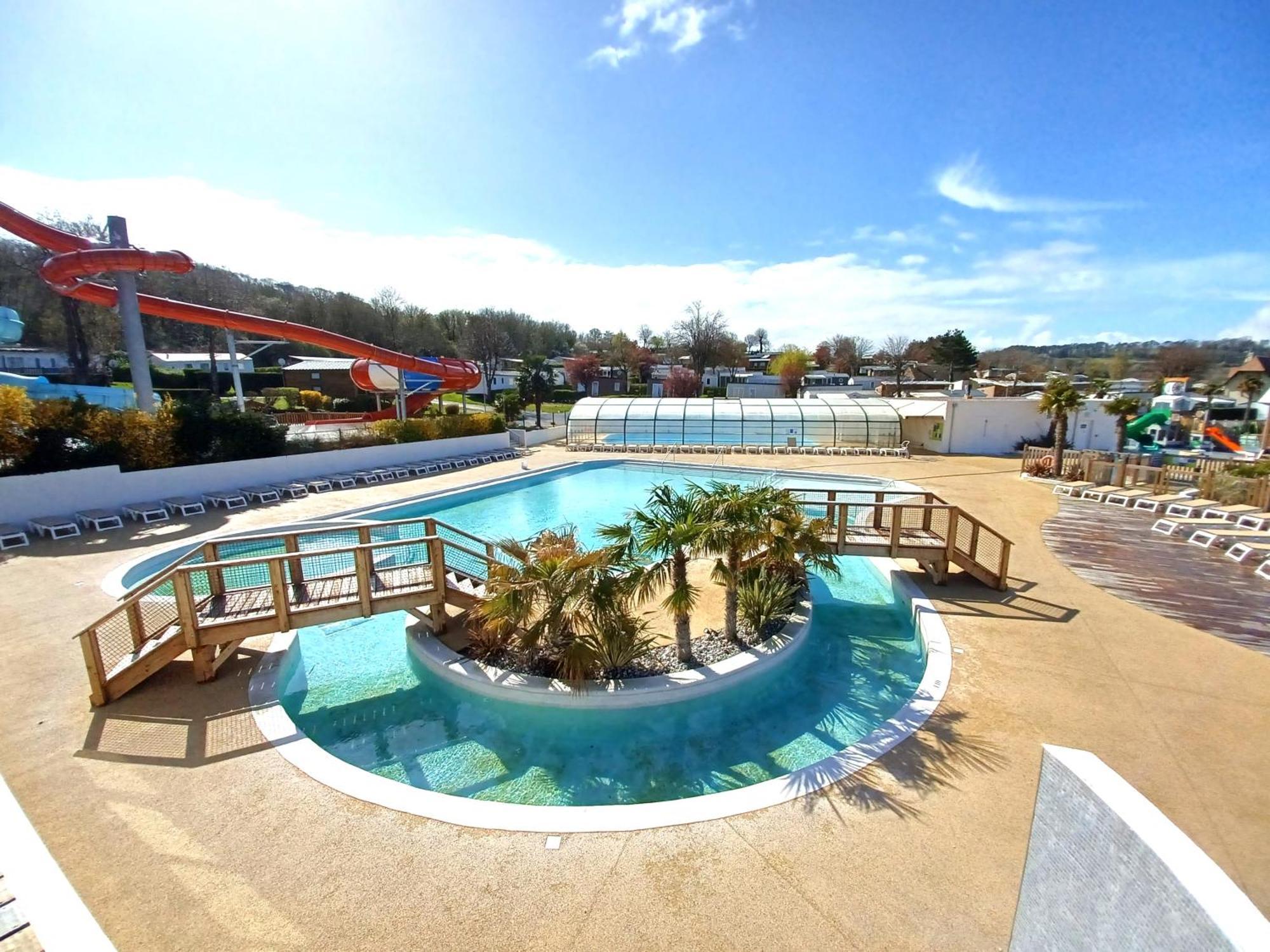 Campsite Mobilhome 4 Pers - 2 Ch - Centre Aquatique *