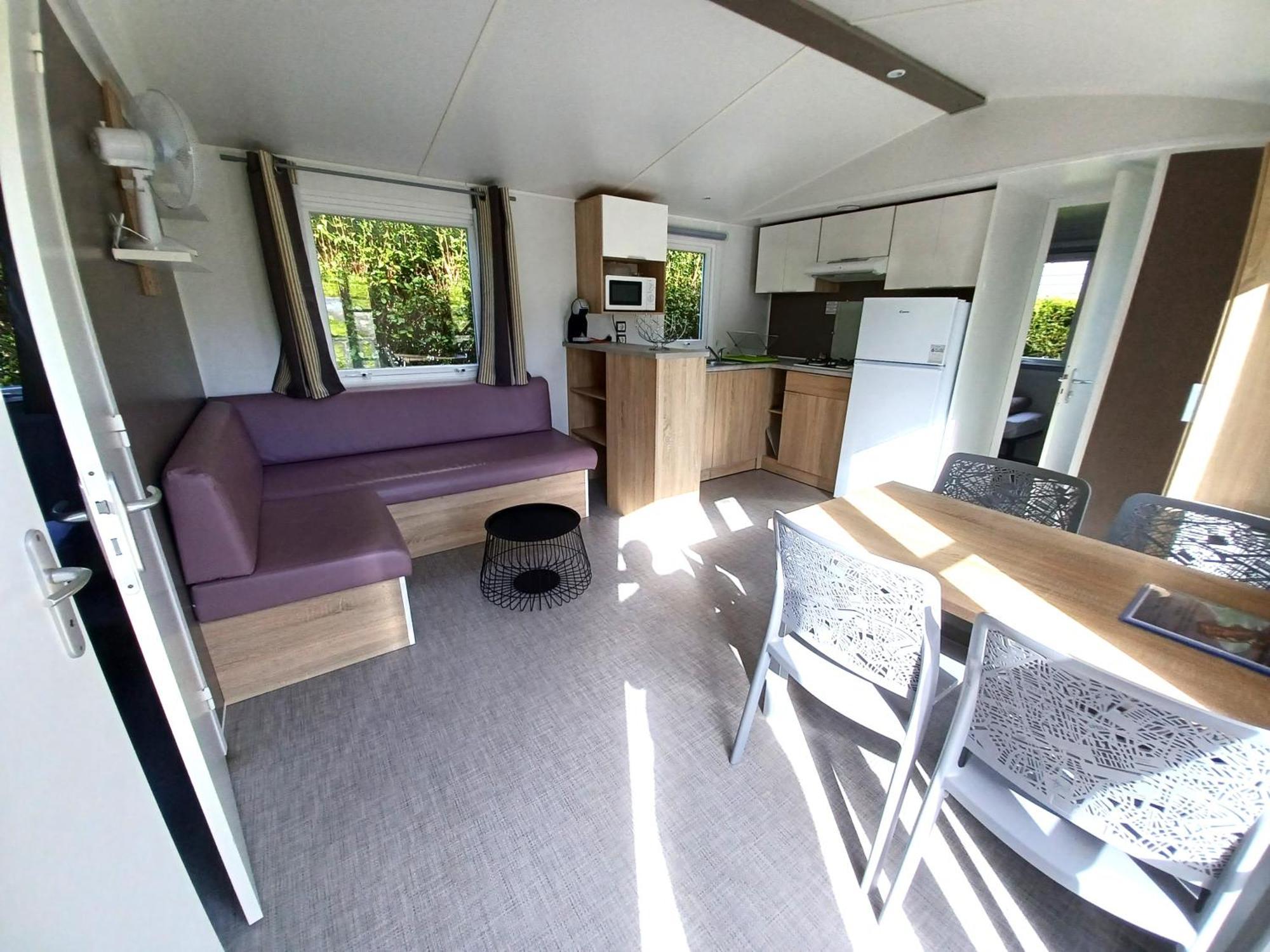 Mobilhome 4 Pers - 2 Ch - Centre Aquatique Campsite Houlgate
