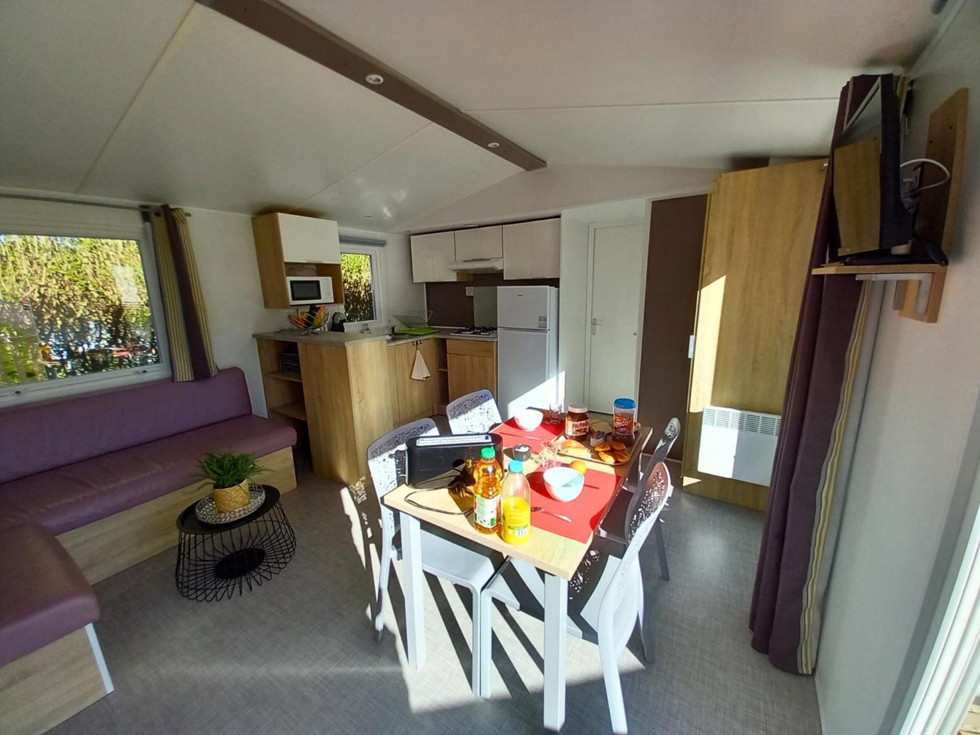 Campsite Mobilhome 4 Pers - 2 Ch - Centre Aquatique Houlgate