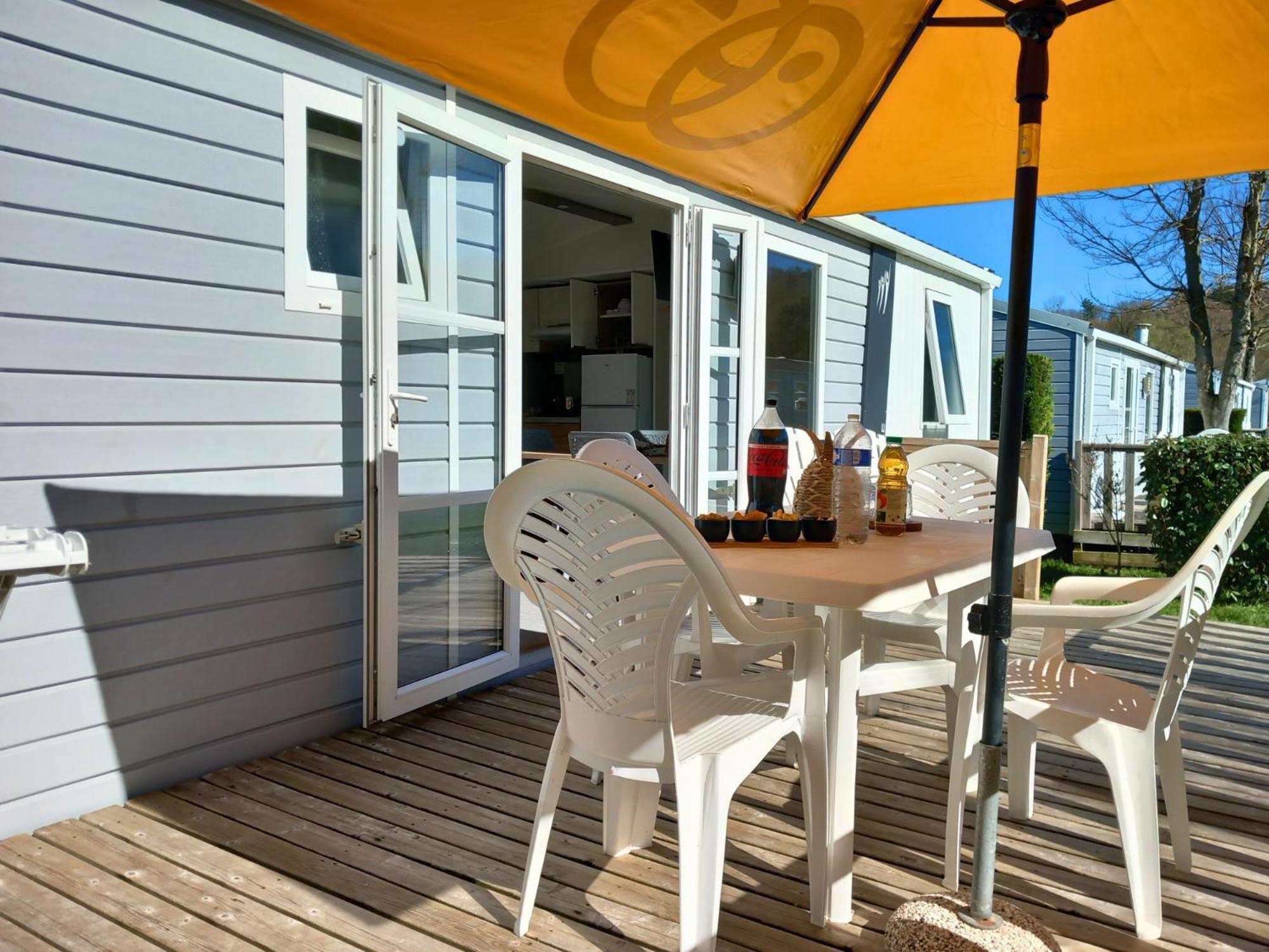 Camping Mobilhome 4 Pers - 2 Ch - Centre Aquatique *