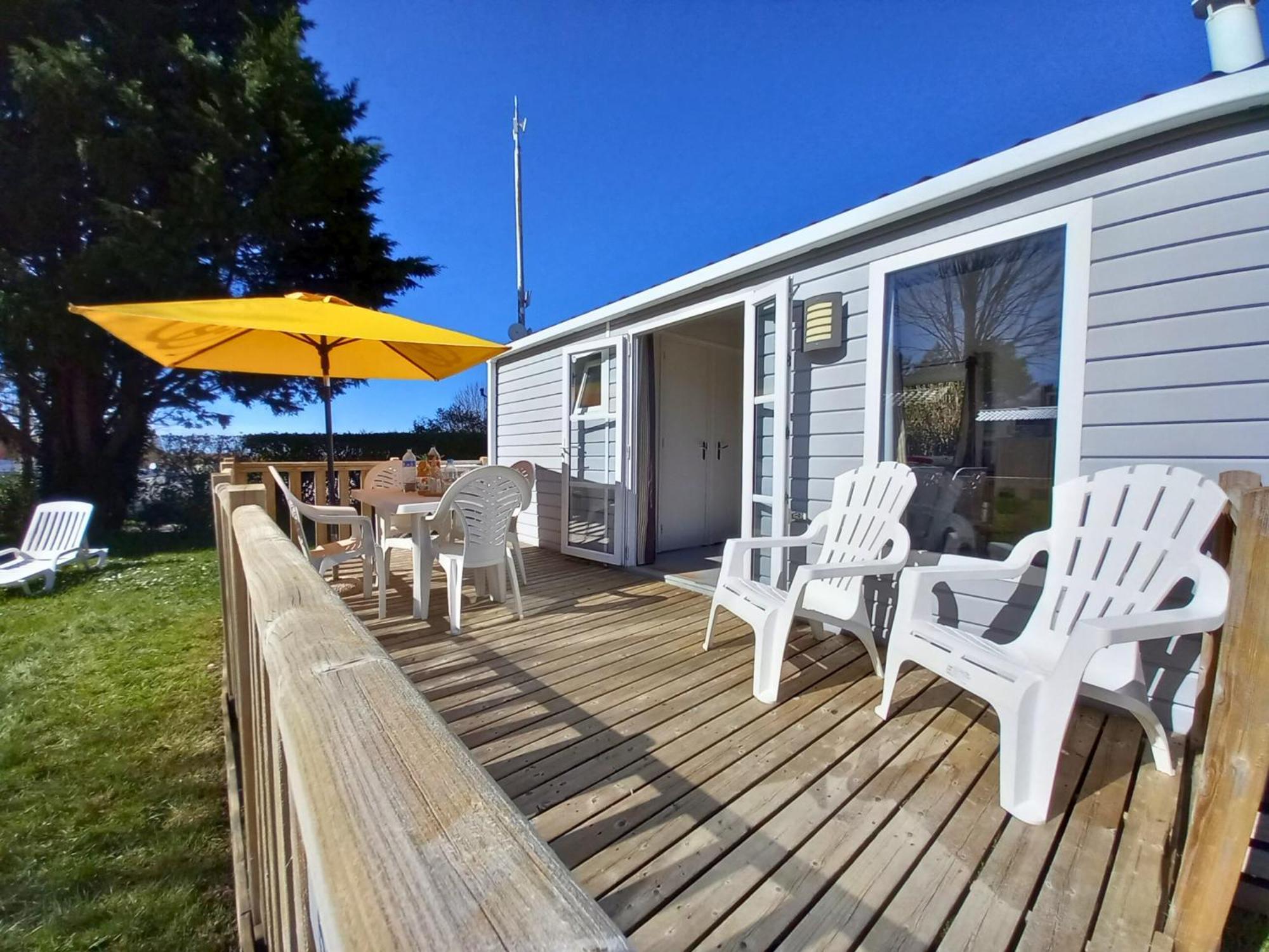 Mobilhome 4 Pers - 2 Ch - Centre Aquatique Campsite Houlgate